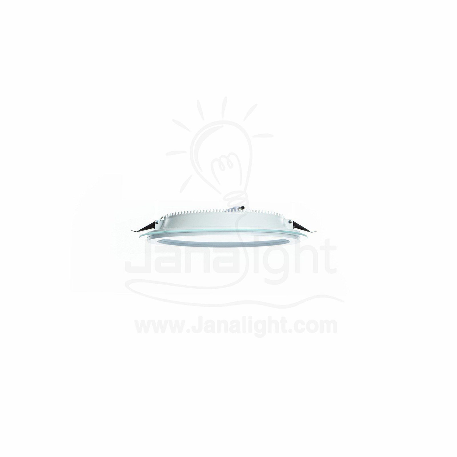  Spot Light LED PANEL 24 Watt warm Lighting round Glass
